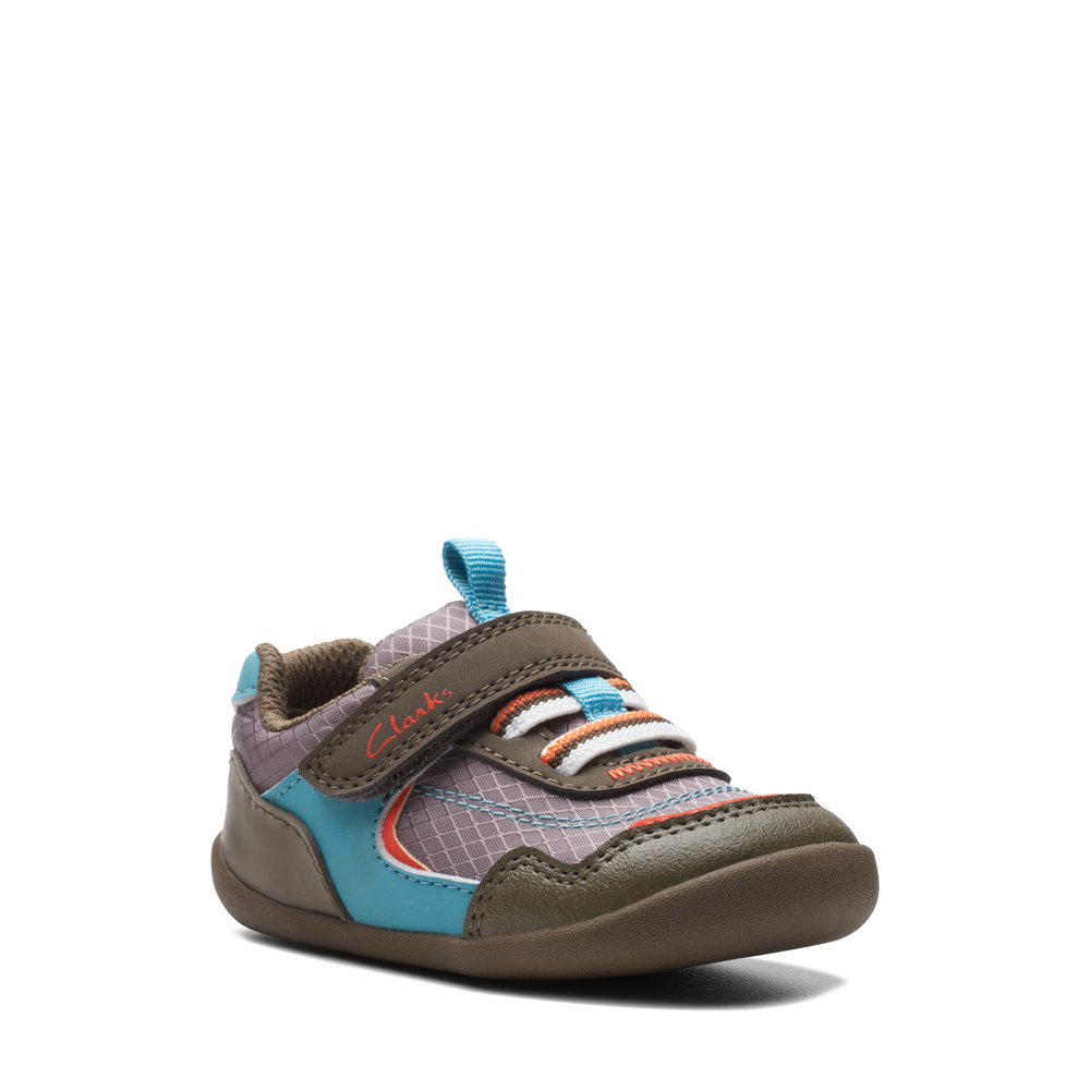 Sports Shoes Clarks Sneakers Kids Brown Clarks Trainers Girl Sale