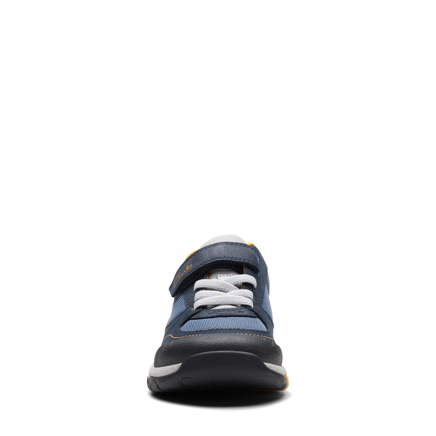 Clarks - SteggyStride K - Navy Combi - Shoes
