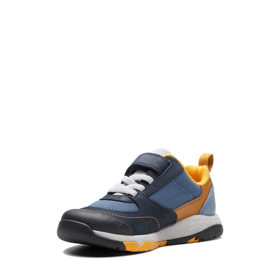 Clarks - SteggyStride K - Navy Combi - Shoes