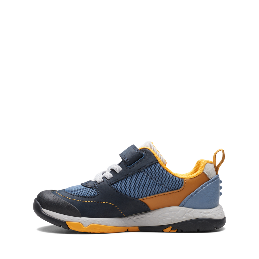 Clarks - SteggyStride K - Navy Combi - Shoes