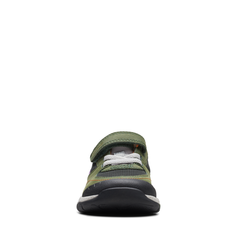 Clarks - SteggyStride T - Green Combi - Shoes
