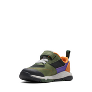 Clarks - SteggyStride T - Green Combi - Shoes