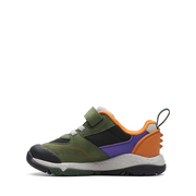 Clarks - SteggyStride T - Green Combi - Shoes