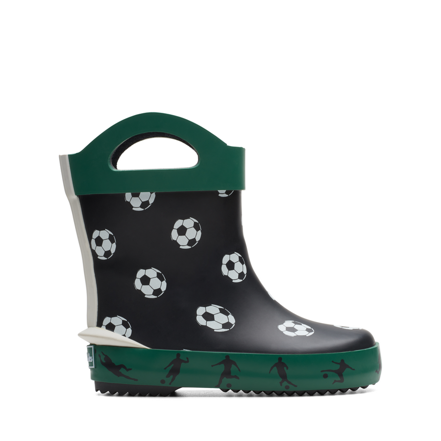 Clarks - Tarri Goal T - Black/Green - Wellingtons