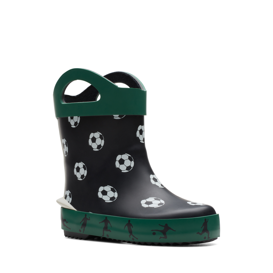 Clarks - Tarri Goal T - Black/Green - Wellingtons