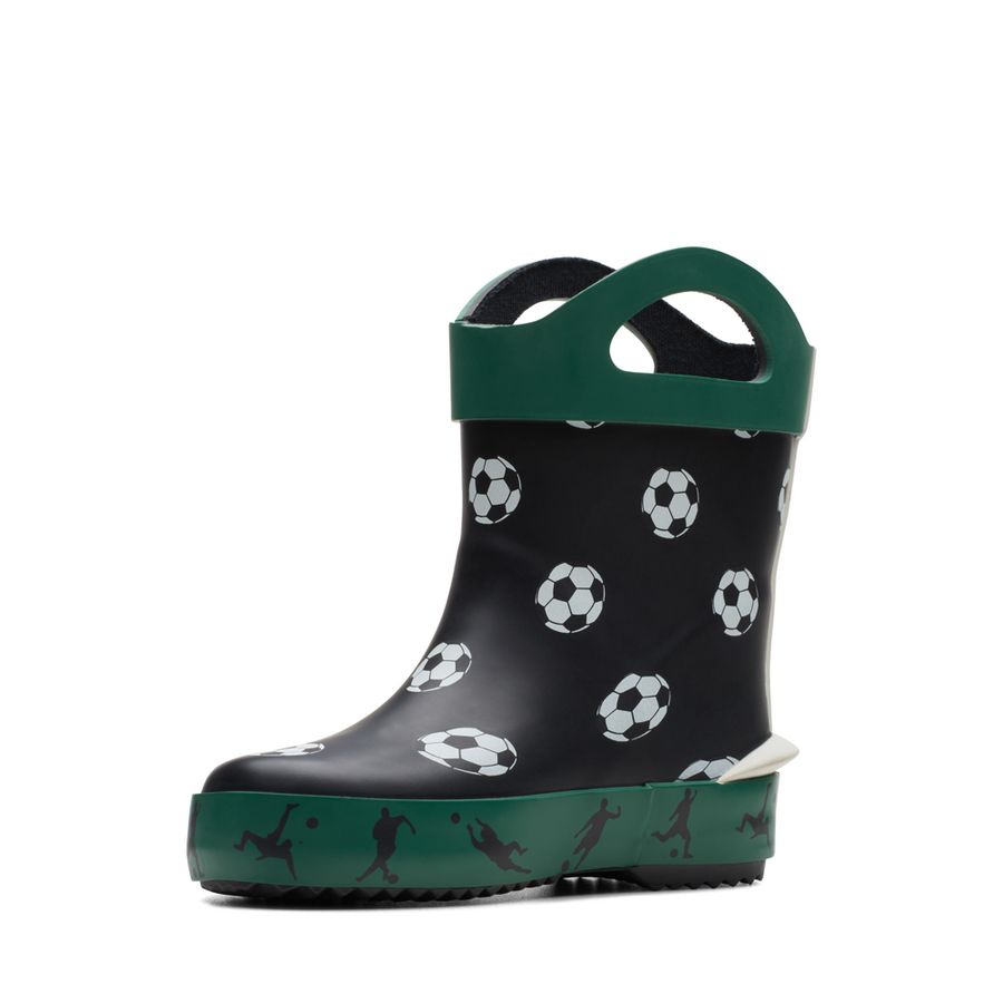 Clarks - Tarri Goal T - Black/Green - Wellingtons