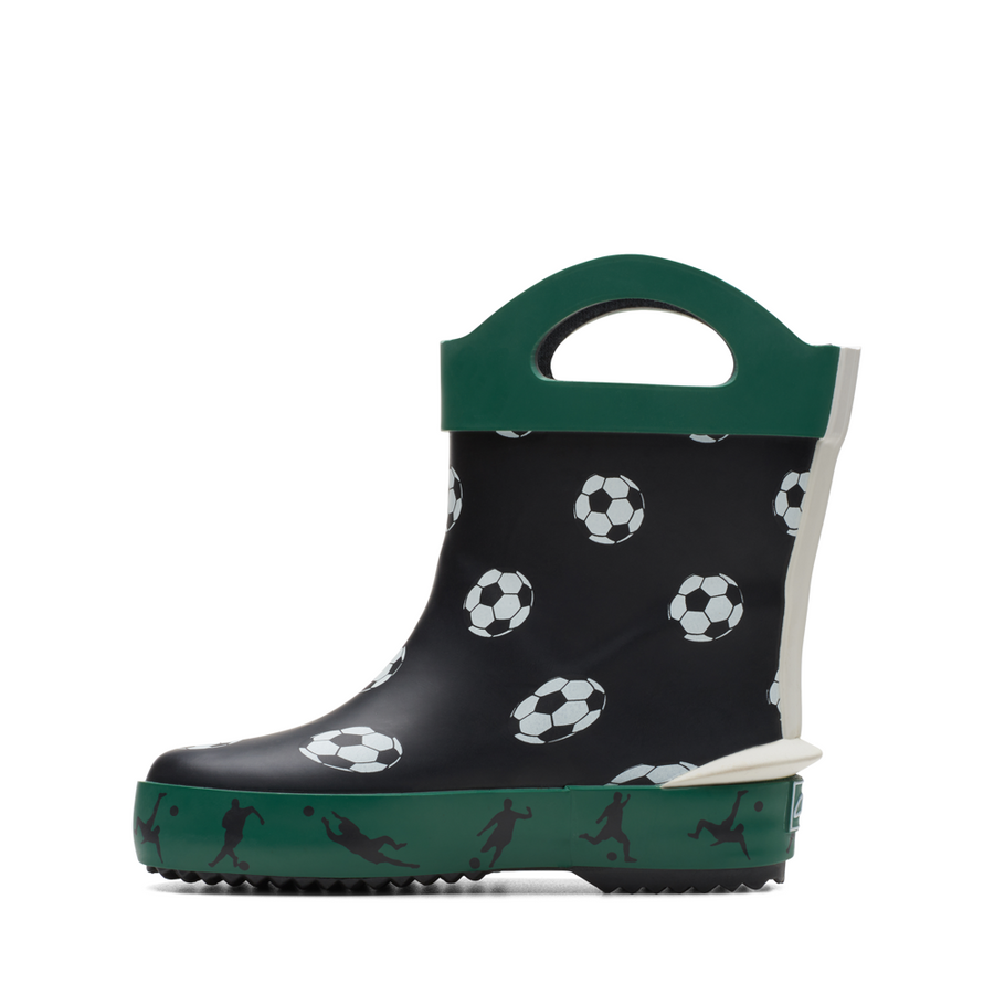 Clarks - Tarri Goal T - Black/Green - Wellingtons