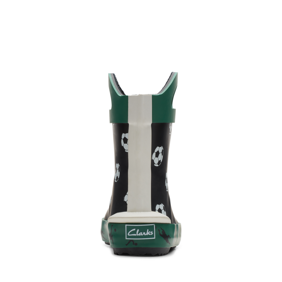 Clarks - Tarri Goal T - Black/Green - Wellingtons