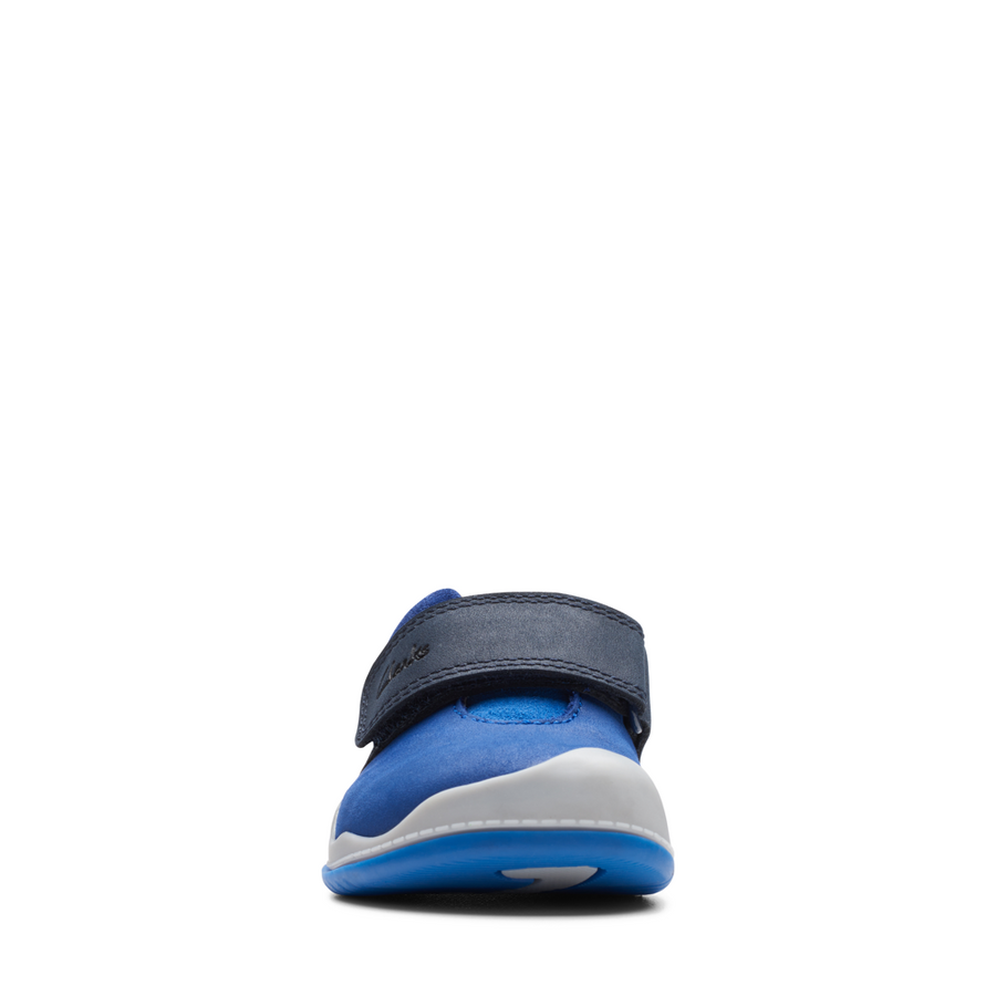 Clarks - Roller Fun T - Blue Combi Leather - Shoes
