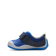 Clarks - Roller Fun T - Blue Combi Leather - Shoes