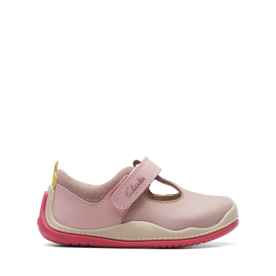 Clarks - RollerBrightT. - Dusty Pink Leather - Shoes