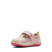 Clarks - RollerBrightT. - Dusty Pink Leather - Shoes