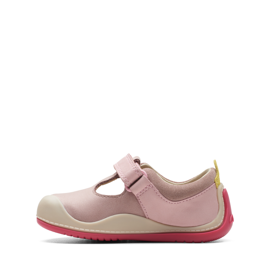 Clarks - RollerBrightT. - Dusty Pink Leather - Shoes