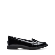 Clarks - ScalaLoafer K. - Black Patent - School Shoes