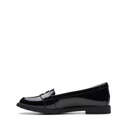 Clarks - ScalaLoafer K. - Black Patent - School Shoes