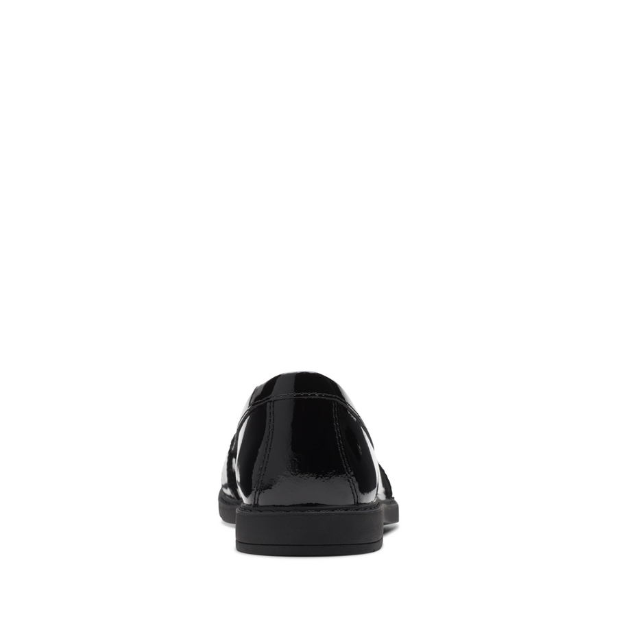 Clarks - ScalaLoafer K. - Black Patent - School Shoes