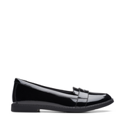 Clarks - ScalaLoafer Y. - Black Patent - School Shoes