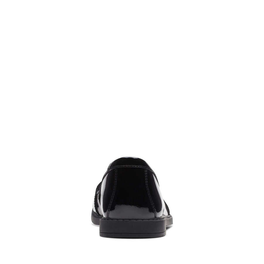Clarks - ScalaLoafer Y. - Black Patent - School Shoes