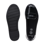 Clarks - ScalaLoafer Y. - Black Patent - School Shoes