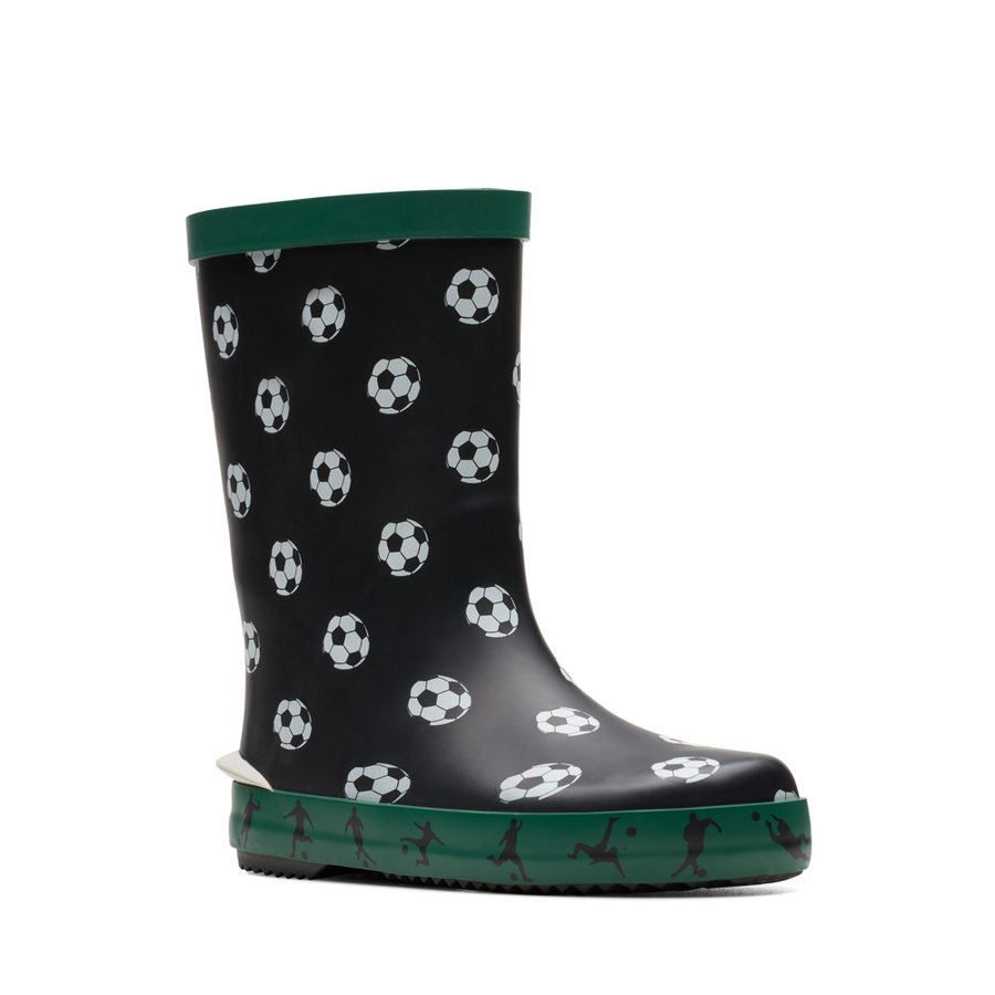 Clarks - Tarri Team K - Black/Green - Wellingtons