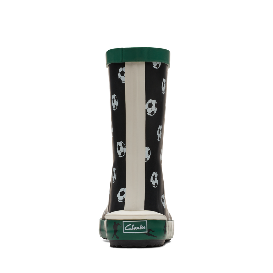 Clarks - Tarri Team K - Black/Green - Wellingtons