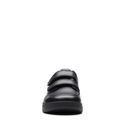 Clarks - Goal Style K - Black Leather - School Shoes