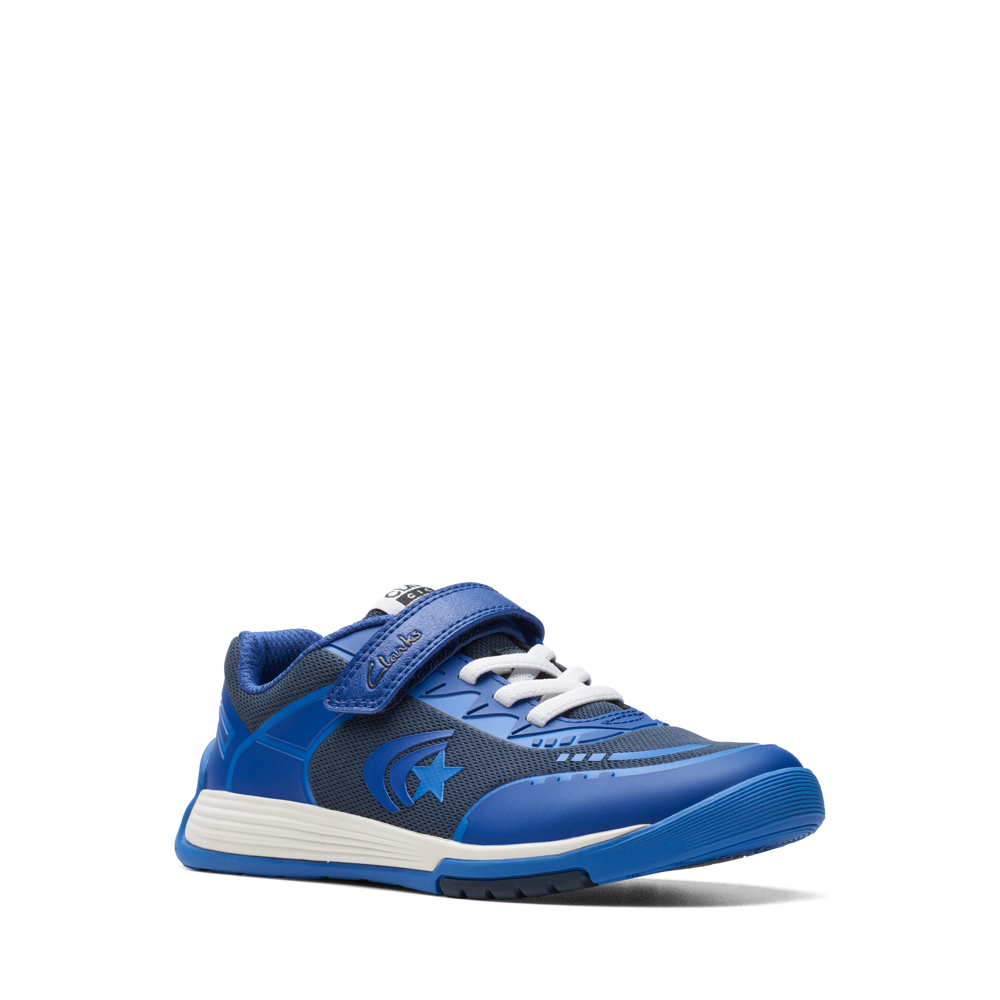 Clarks - CicaStarFlexK - Blue Combi - Trainers