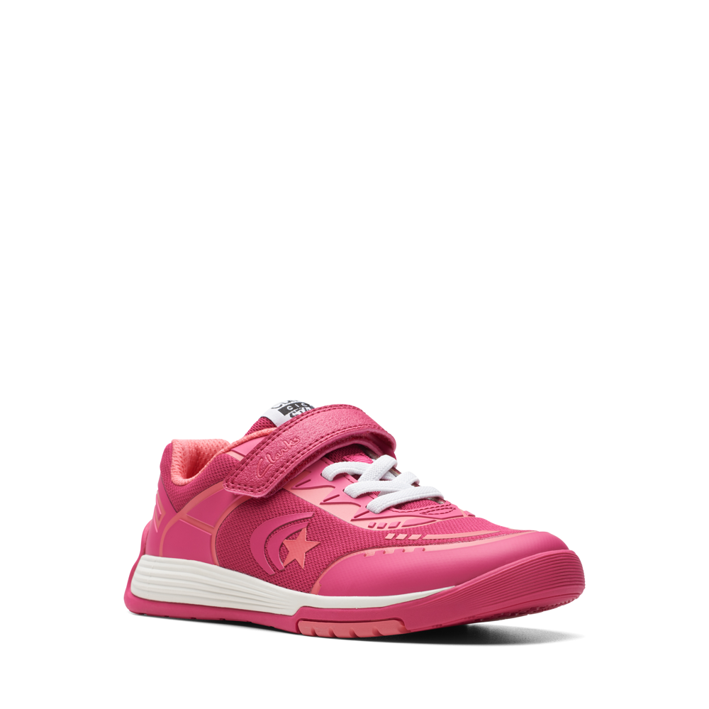 Clarks - CicaStarFlexK. - Pink Combi - Trainers