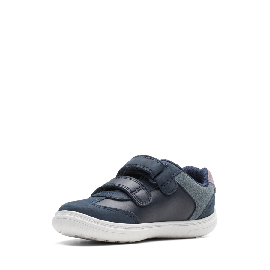 Clarks - Flash Band T. - Navy Leather - Shoes