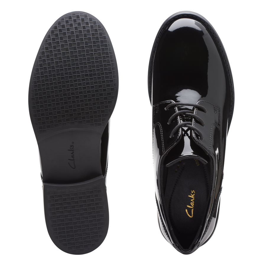Clarks - Camzin Iris - Black Patent Leather - Shoes