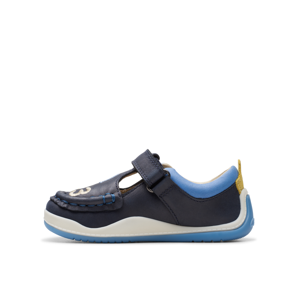 Clarks - NoodleShine T - Navy - Shoes
