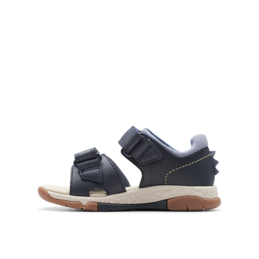 Clarks - Spiney Step T - Navy - Sandals