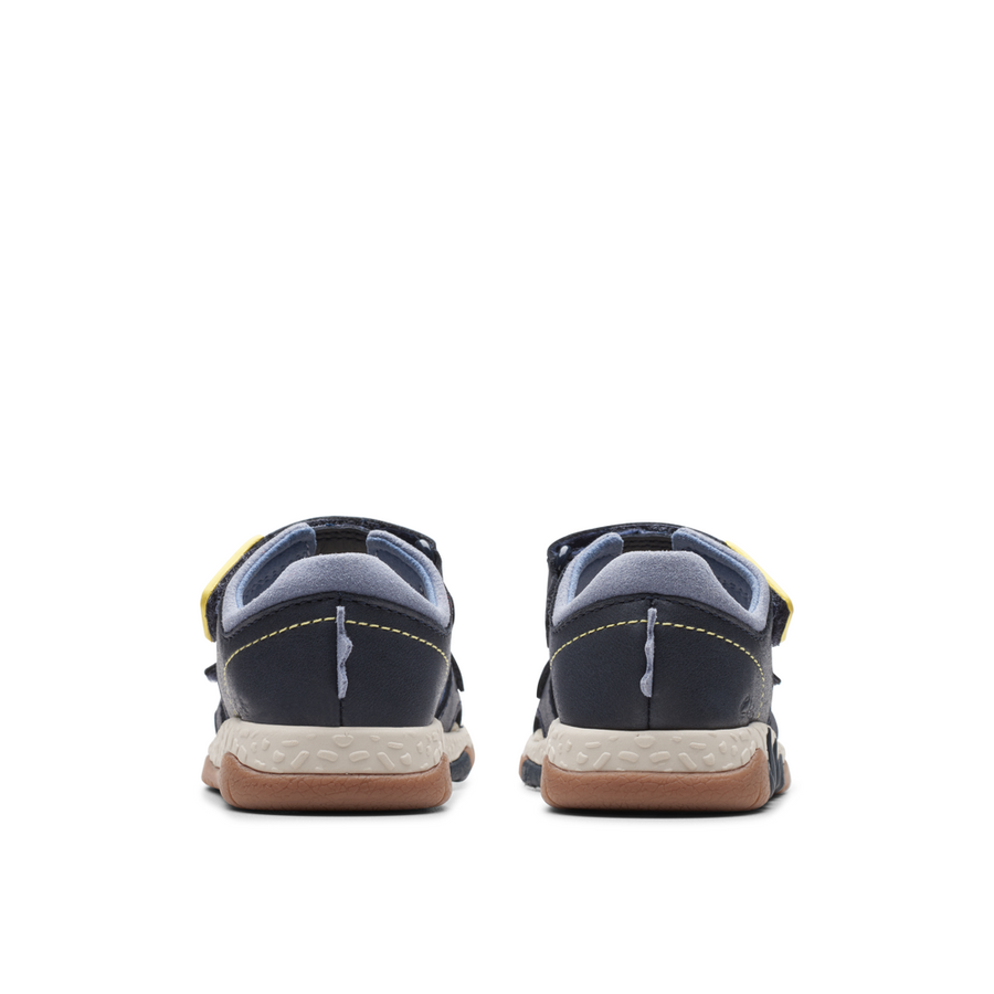 Clarks - Spiney Step T - Navy - Sandals