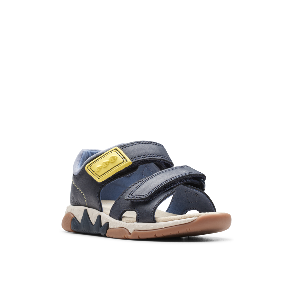 Clarks - Spiney Step T - Navy - Sandals