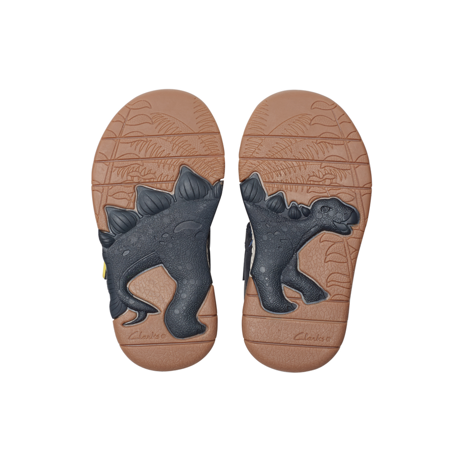 Clarks - Spiney Step T - Navy - Sandals