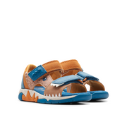 Clarks - Spiney See T - Tan Combi - Sandals