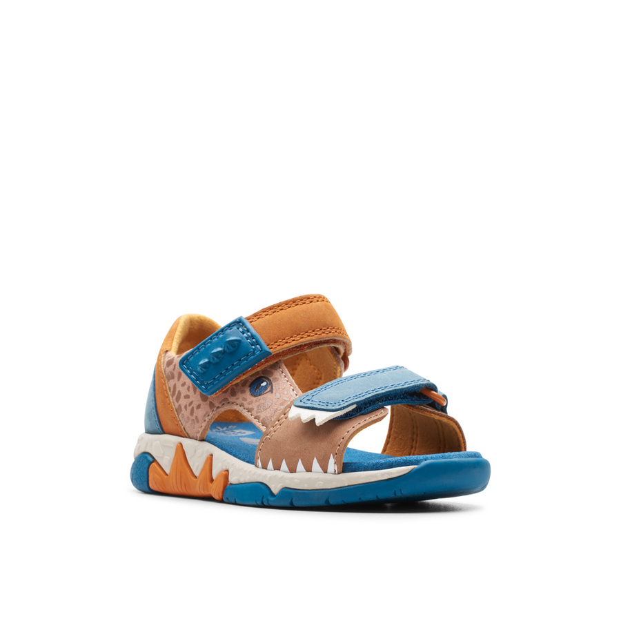 Clarks - Spiney See T - Tan Combi - Sandals