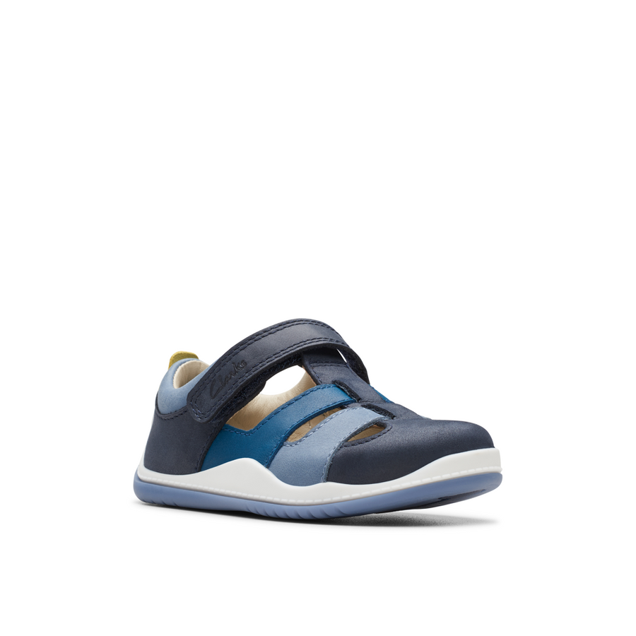 Clarks - Noodle Sun T - Navy Combi - Sandals