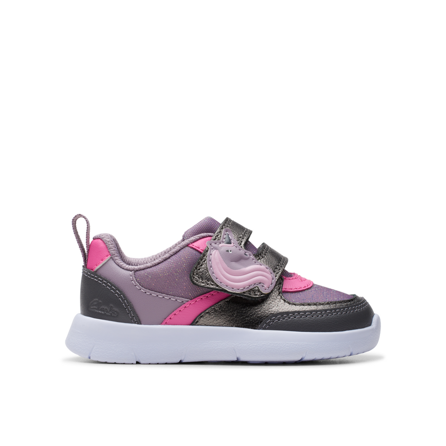 Clarks - Ath Shimmer T. - Purple - Shoes