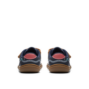 Clarks - Flash Truck T - Navy Print  - shoes