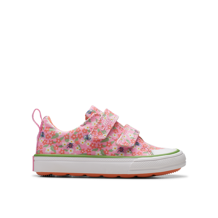 Clarks - FoxingPosey T. - Pink/Print - Canvas Shoes