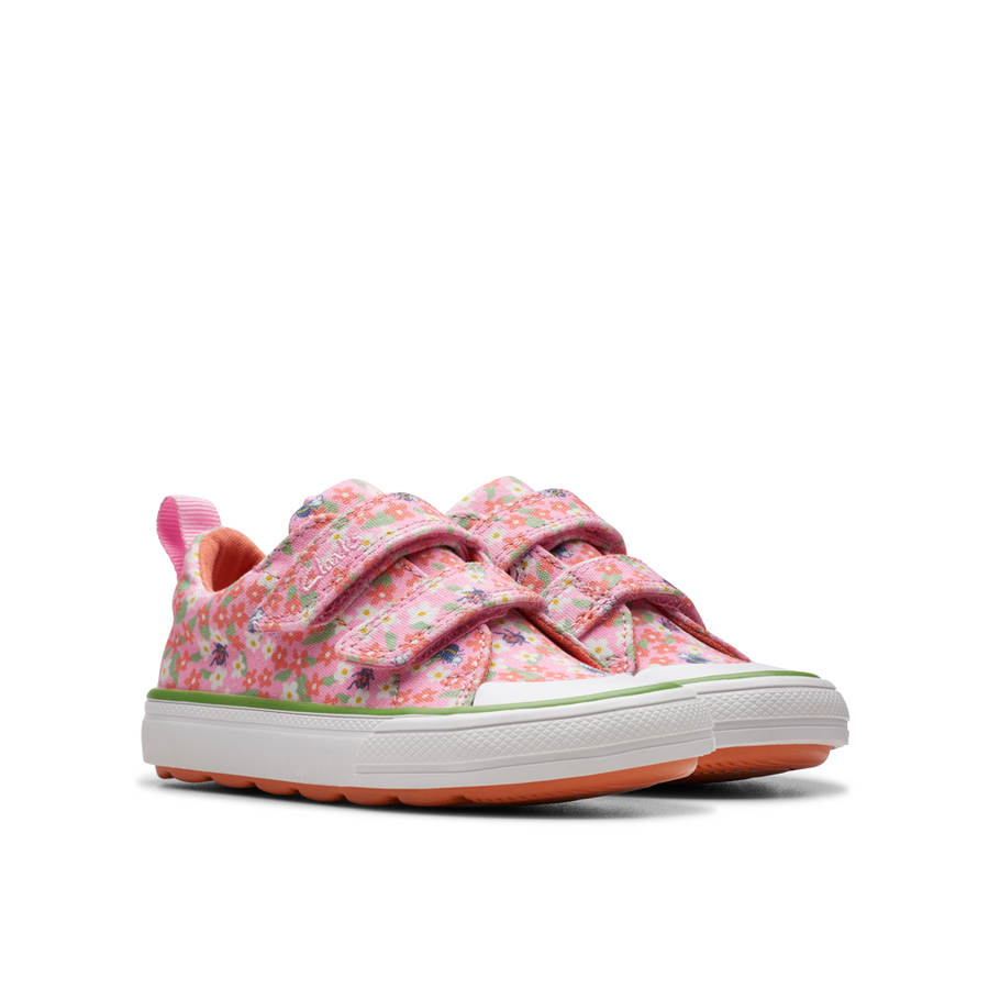Clarks - FoxingPosey T. - Pink/Print - Canvas Shoes