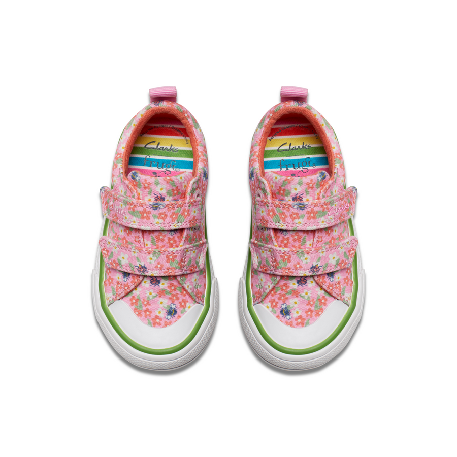 Clarks - FoxingPosey T. - Pink/Print - Canvas Shoes