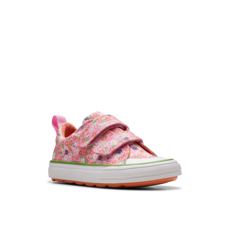 Clarks - FoxingPosey T. - Pink/Print - Canvas Shoes