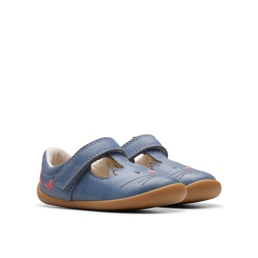 Clarks - Roamer Ears T. - Denim Blue - Shoes