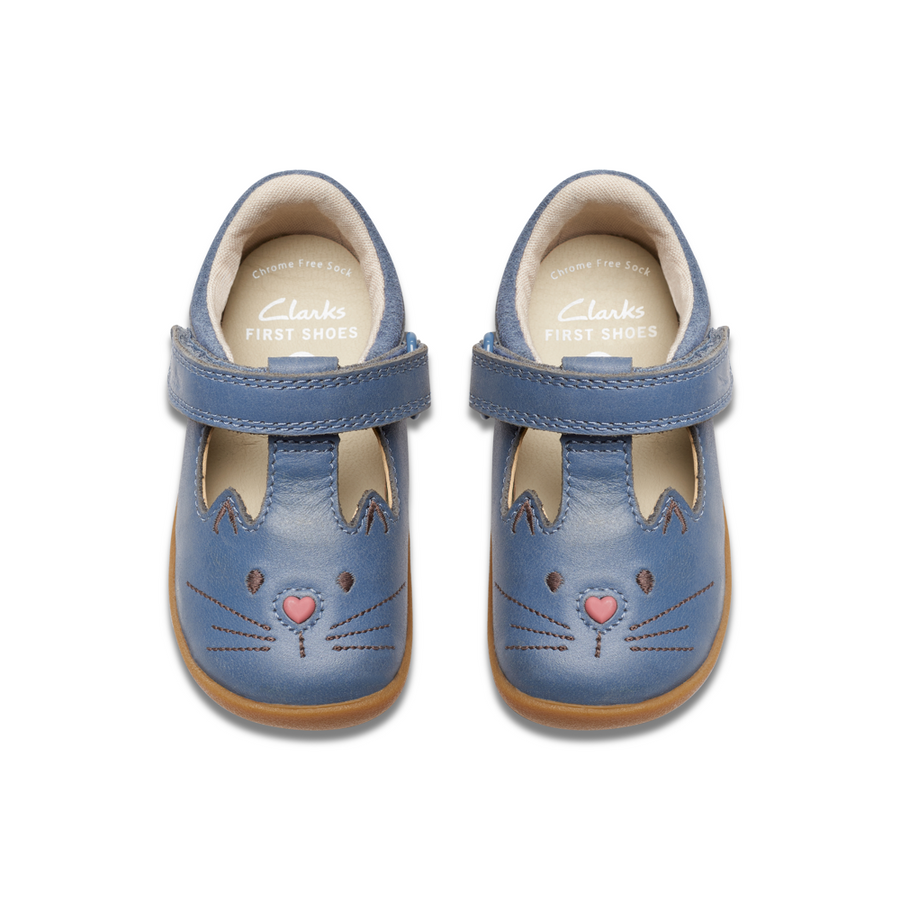 Clarks - Roamer Ears T. - Denim Blue - Shoes