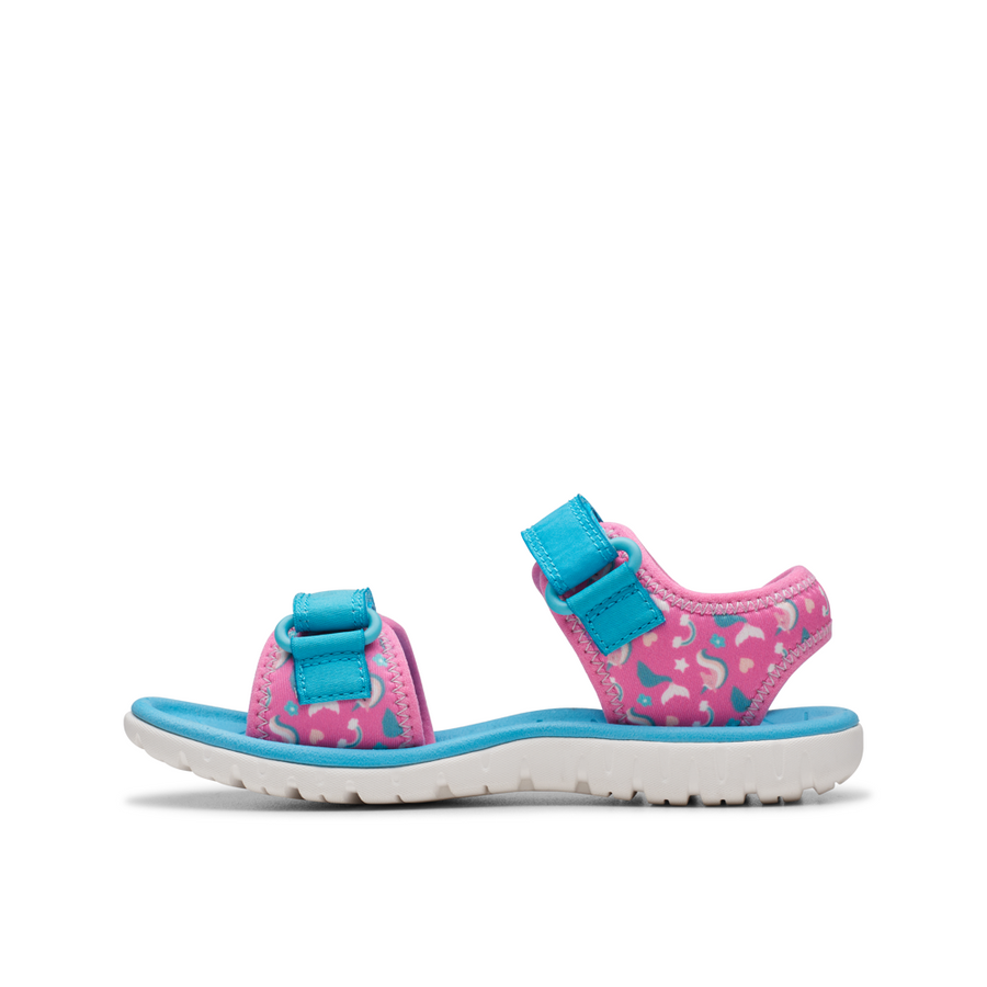 Clarks - SurfingTide K. - Hot Pink - Sandals