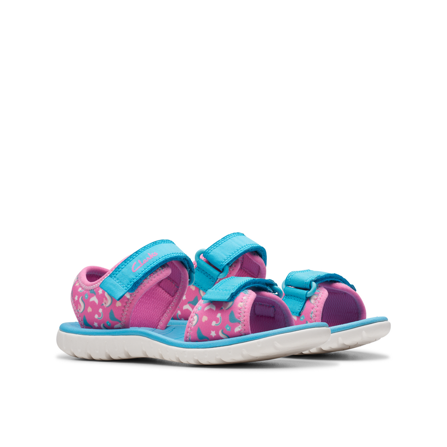 Clarks - SurfingTide K. - Hot Pink - Sandals