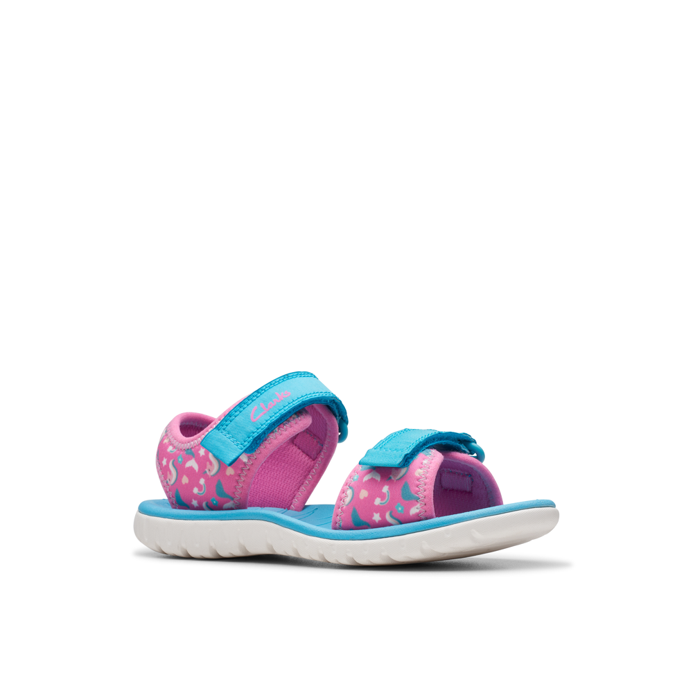 Clarks - SurfingTide K. - Hot Pink - Sandals