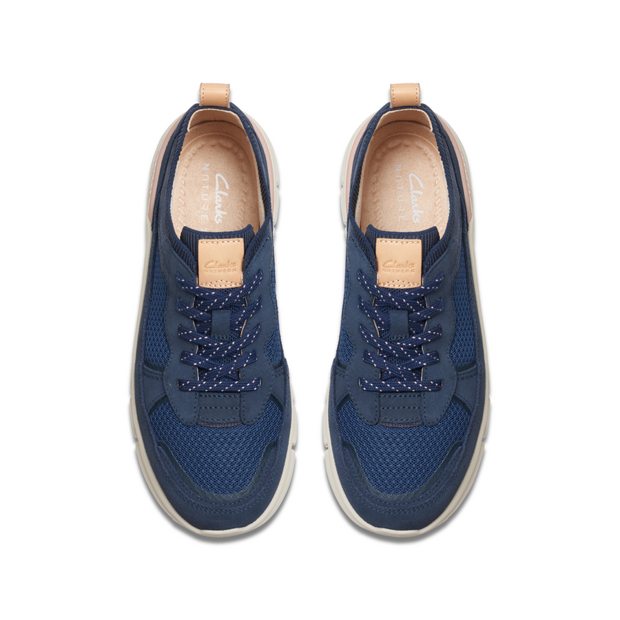 Clarks - Nature X Cove - Navy Combi - Shoes